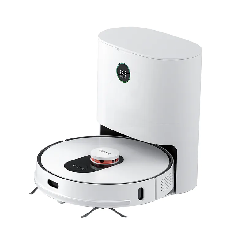 [EU Stock] ROIDMI EVE Plus Robot Vacuum Cleaner with Smart Dust Collection Mop Cleaner Support Mi Home APP Control Google Assistant Alexa inclusive VAT