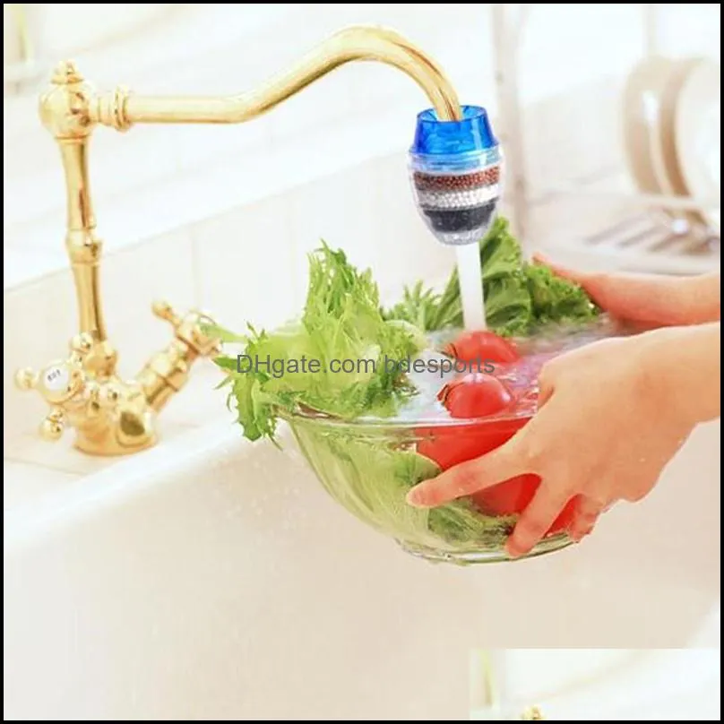 Household Cleaning Water Filter Mini Kitchen Faucet Air Purifier Water Purifier Water Filter Cartridge Filter fast shipping