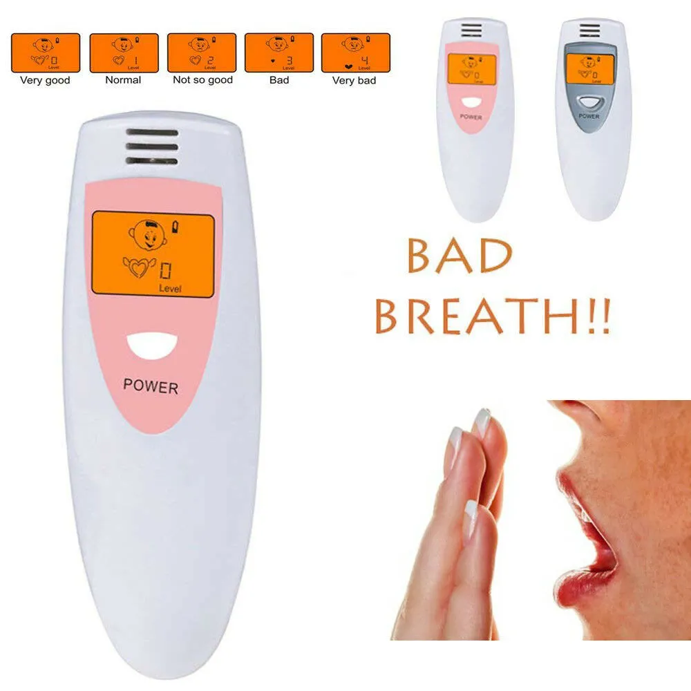 Portable Bad Breathe Smell Checker Halitosis Detection Tool Anti Oral Odour Test From