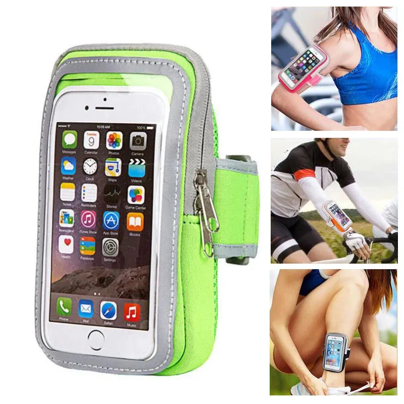 Universal Sports Pouch With Armbands For IPhone 12/11 Pro Max, Samsung