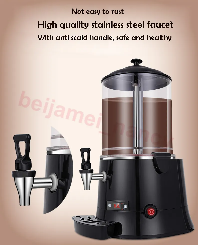 10L Commercial Chocolat Chaud Machine Distributeur De Chocolat Chaud Machine  Boisson Chaude Café Lait Thé Mélangeur Réchauffeur Du 457,03 €