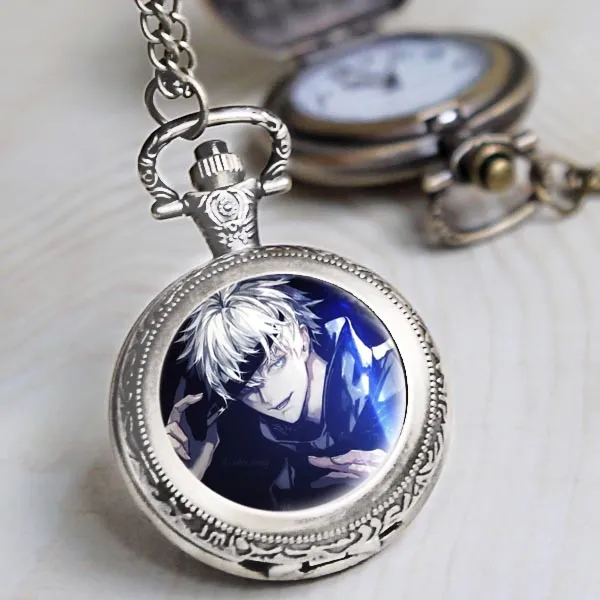 WUJOGO Que Rodea El Mismo Conjuro Volver A La Batalla Anime Fandom Flip Pocket Watch Anime Bolsillo Reloj Reloj De Collar De € | DHgate