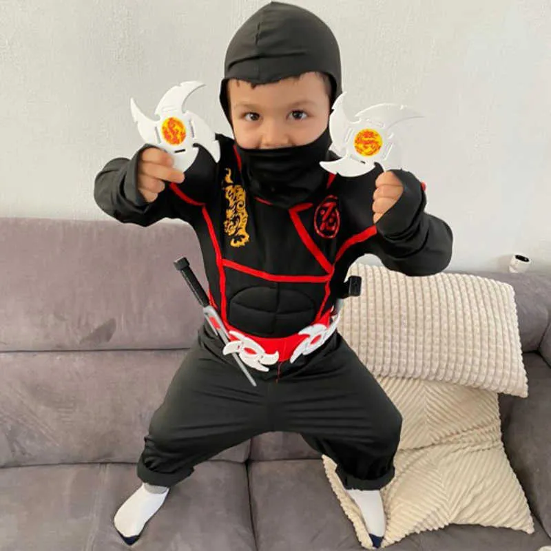 Costume Da Ninja Bambino Ninja Costumi Da Festa Ragazzi Halloween