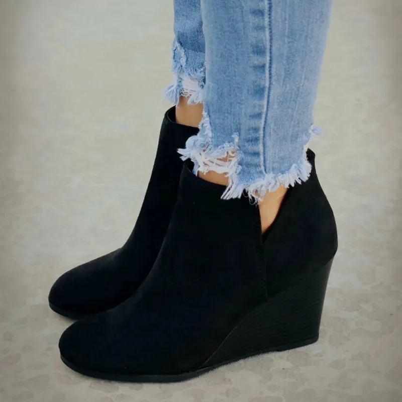 Chaussures compensées hotsell femme hiver