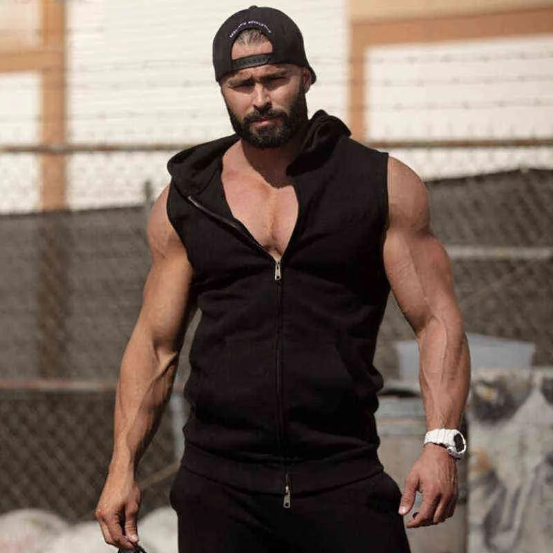 Best shop sleeveless hoodie