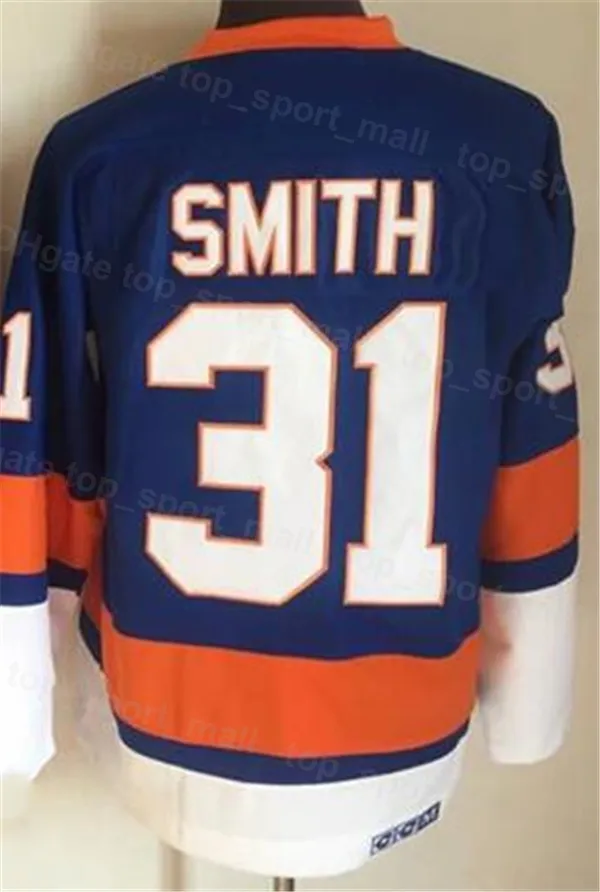 New York Islanders No5 Denis Potvin Stitched Baby Blue CCM Throwback NHL Jersey
