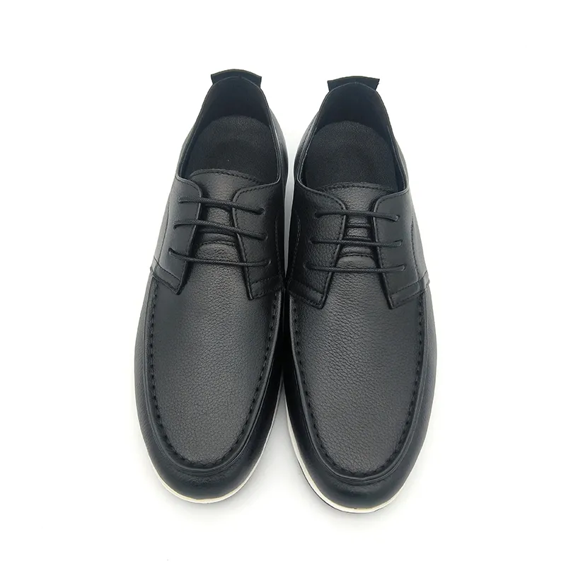 Men`s formal shoes with leather soft soles fashion casual strap for spring