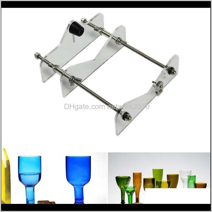 Artisanat Arts, Cadeaux d'artisanat Accueil Jardin Drop Livraison 2021 Outils de coupe de bricolage Outil de coupe de bouteille de verre de bière de vin de hine professionnel pour les bouteilles coupées