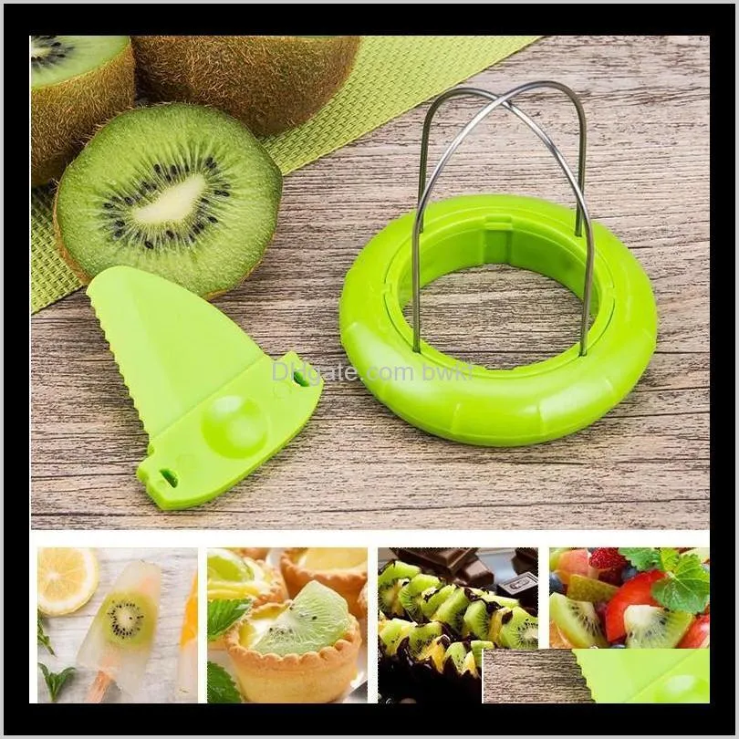 hot sale mini fruit kiwi cutter peeler slicer kitchen gadgets tools kiwi peeling tools for pitaya green