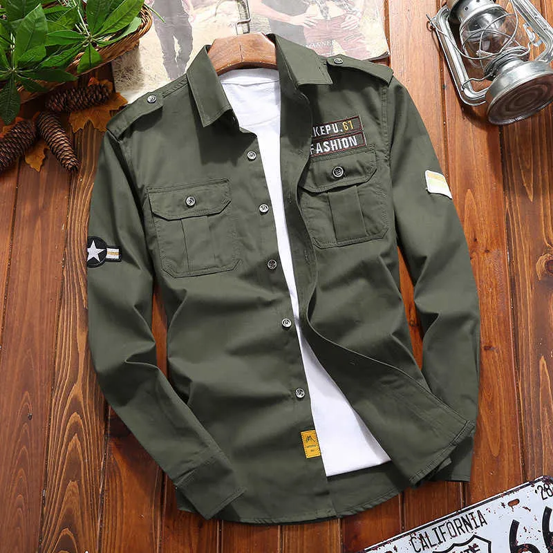 Camicia lunga hotsell verde militare
