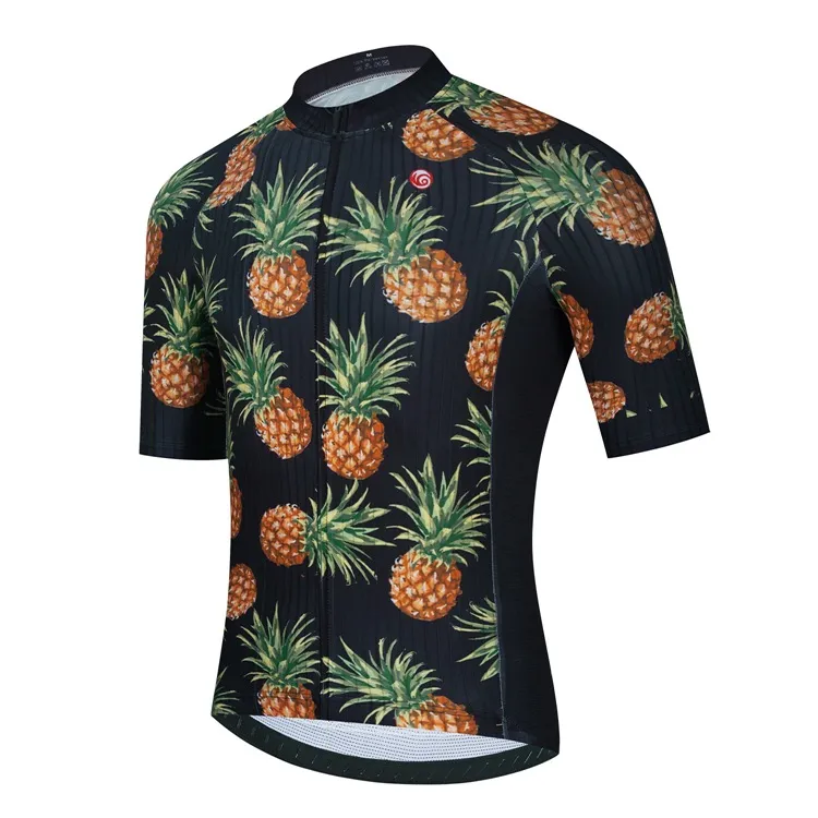 Pineapple Pro Team Radtrikot, Sommer-Radsportbekleidung, Mountainbike-Kleidung, Fahrradbekleidung, MTB-Fahrrad, Radsportbekleidung, Radsport-Tops, B2