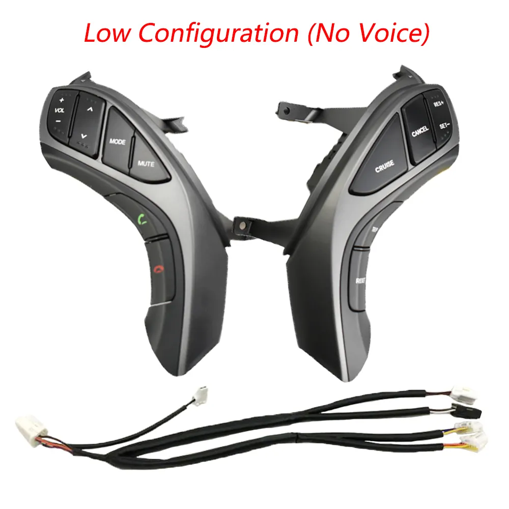 Multifunction Control Switch Steering Wheel Buttons volume audio cruise function For Hyundai Elantra 2010-2016 MT