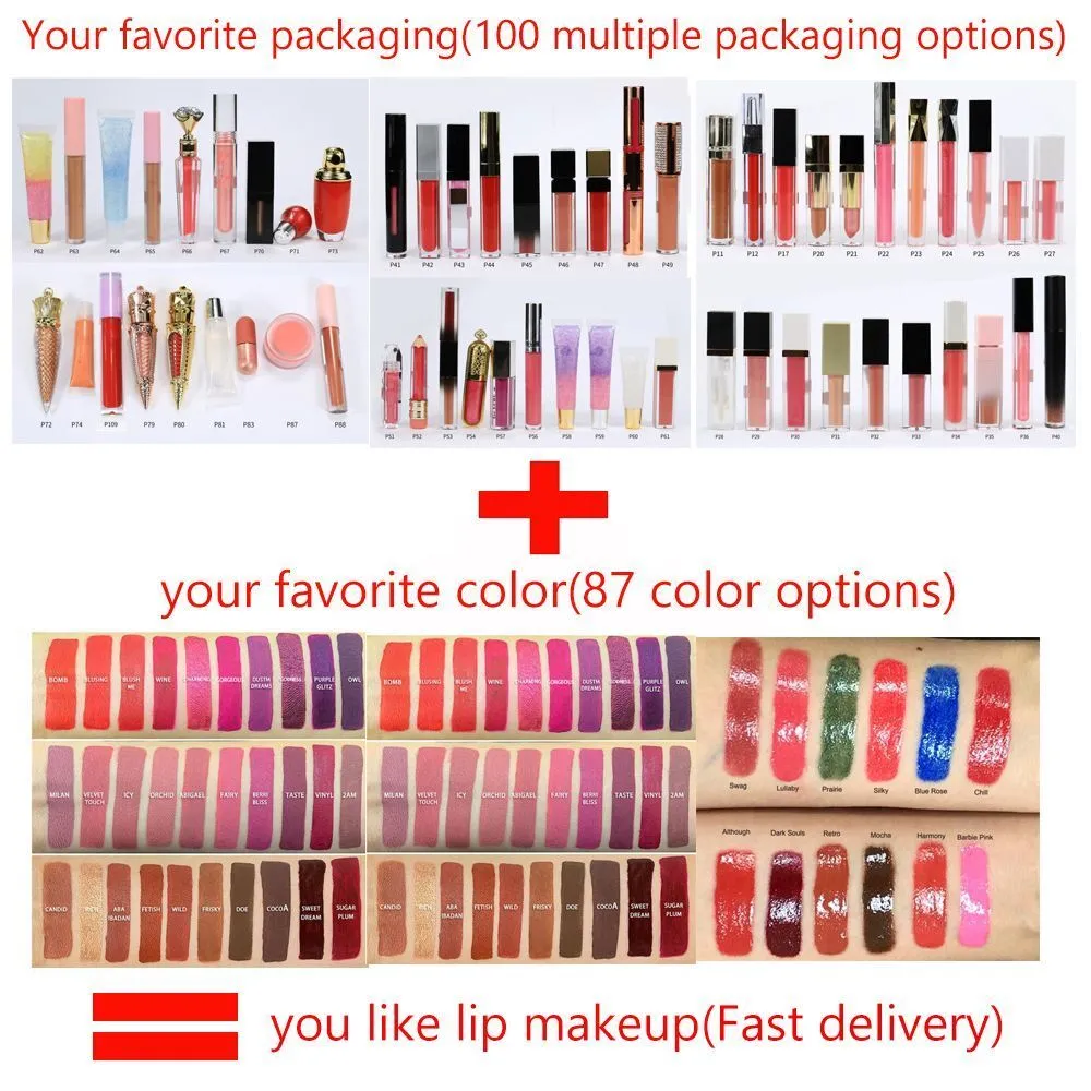 Fertigen Sie Ihre eigene Marke an, anpassen Sie Lieblings-Lipgloss-Lippenstift, Lidschatten-Palette