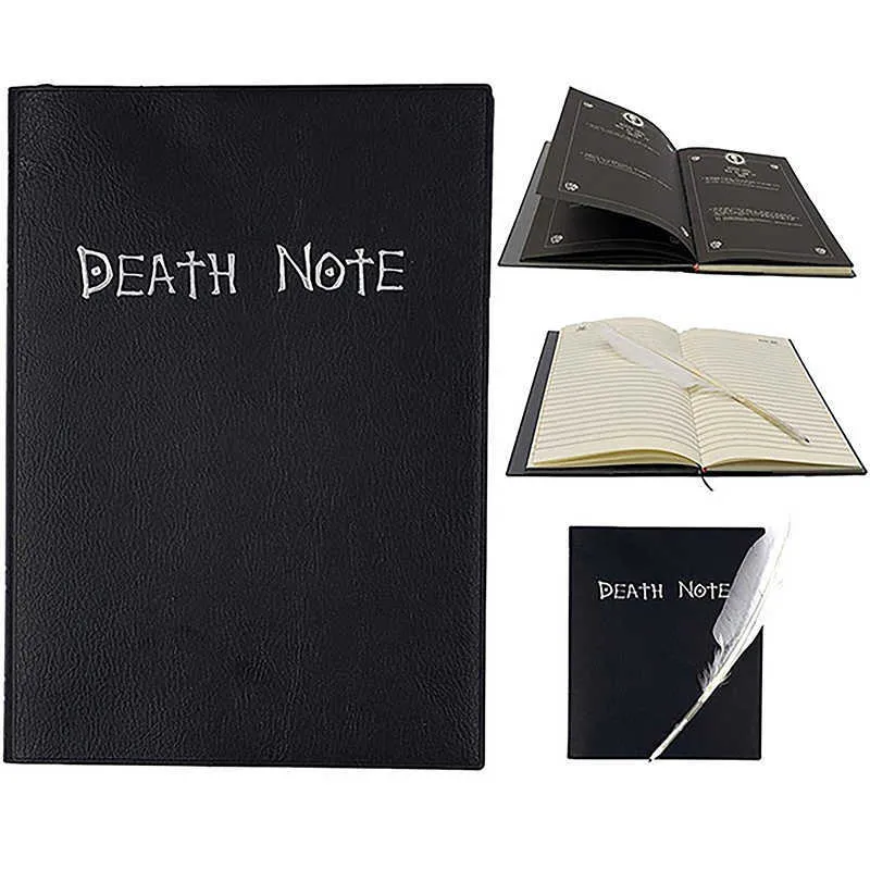 Anime Death Note Notepad Cartoon Book Students Notebook Set Writing Journal  Fashion School Note Books Death Note Pad Pocketbook