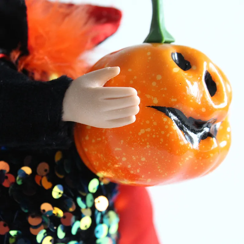 2021 Fashion Halloween Headless Pumpkin Doll Ghost Festival Trick Doll Atmosphere Layout Props Dolls Decoration Supplies