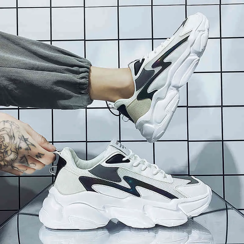 Wzyv niet merk schoenen mannen drievoudig hardloop wit zwart rood geel goud marineblauw gefokt groen heren dames klassieke sport sneakers trainers