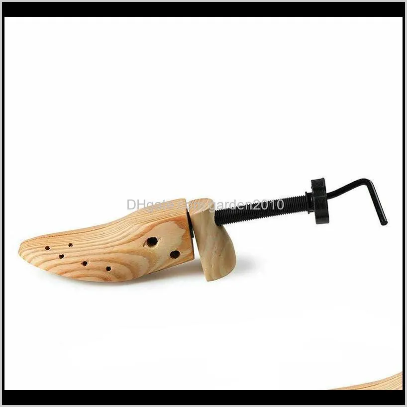 rantion shoe stretcher men women wooden shoes 1 piece tree shaper rack wood adjustable flats pumps boots expander trees s/m/l 201109