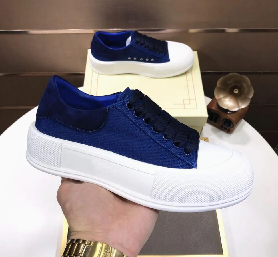 2021 Luxury Designer Casual Shoes Women Thick-soled White Shoe Round Toe Lace-up Solid Imported Lambskin Lining Stitching Fashion Top Quality With Box Size 35-40