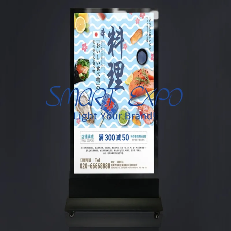 Wholesale LED Menu Display Light Box Shop For Restaurants H60