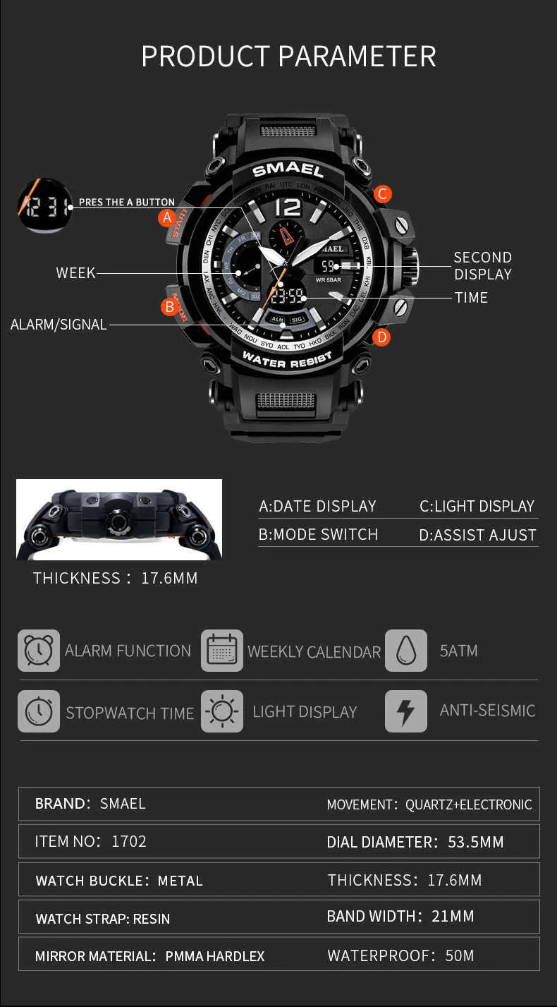 11 digital army watch