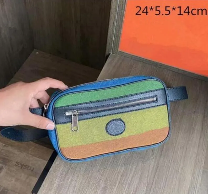 2021 Unisex Luxury Rainbow Taist Sags Designers Crossbody MultyColor Camera Supt Bag Сумка