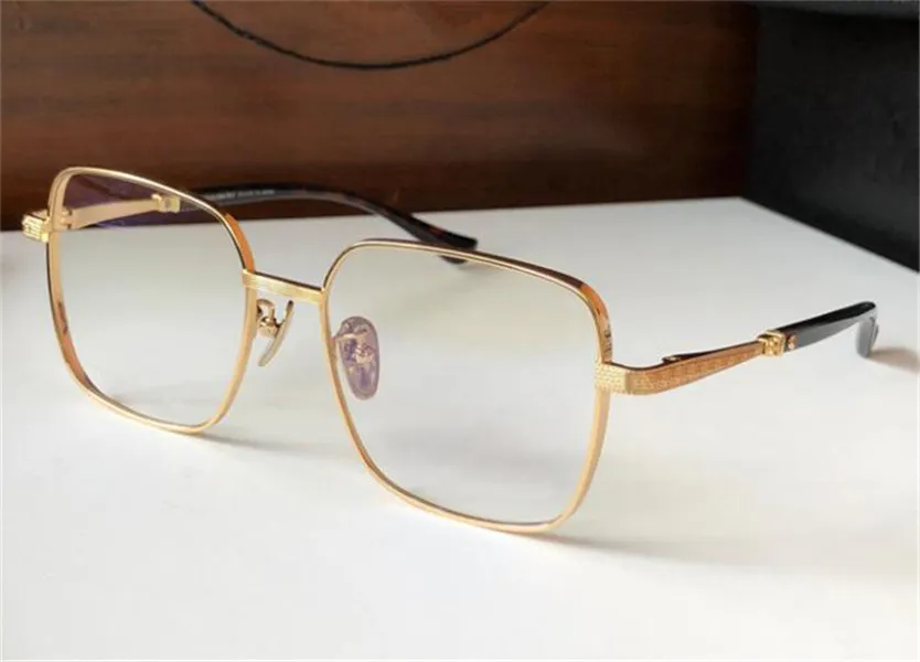 Vintage glasögondesign 8024 optiska glasögon fyrkantig titanbåge Japansk stil enkel och mångsidig toppkvalitet med box kan göra receptbelagda linser