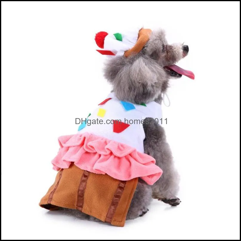 Pet Dog Clothes For Small Dogs Winter Christmas Halloween Clothes Warm Cat Coat Jacket Pumpkin Wizard Transform Funny Costume
