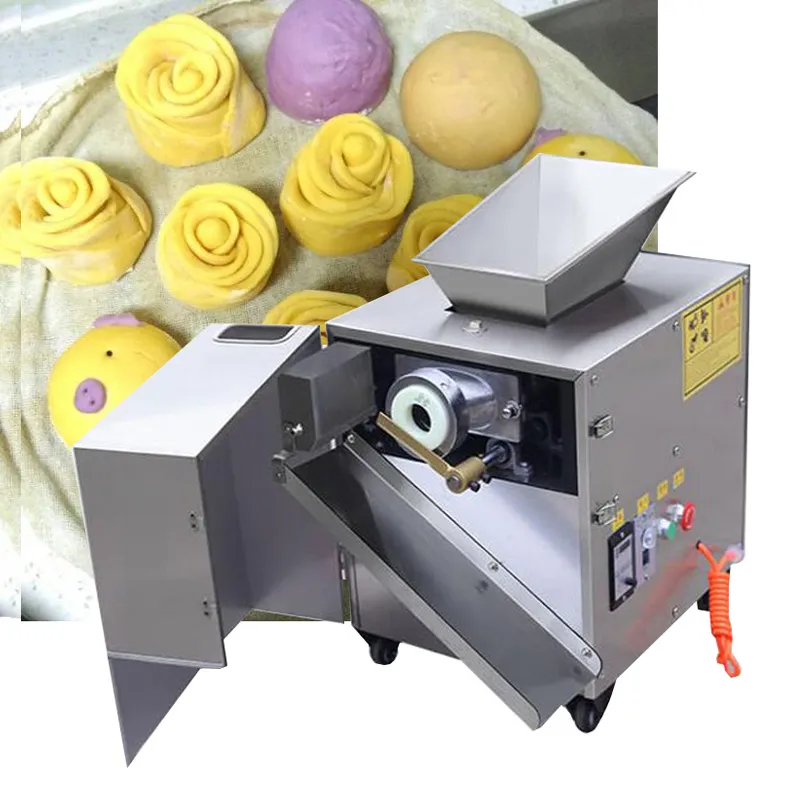 Machine automatique d'extrudeuse de pain à la vapeur coupe rapide sans coller le coupe-pâte multifonction 400W