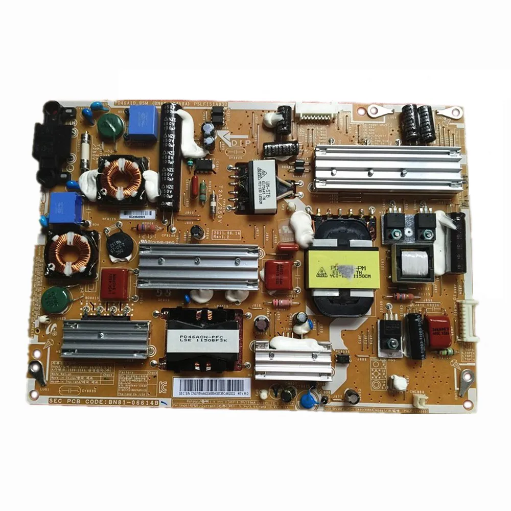 テスト済みオリジナルLCDモニター電源LED TVボード部品BN44-00458A PSLF151A03D for Samsung UA40D6000SJ UA46D6000SJ