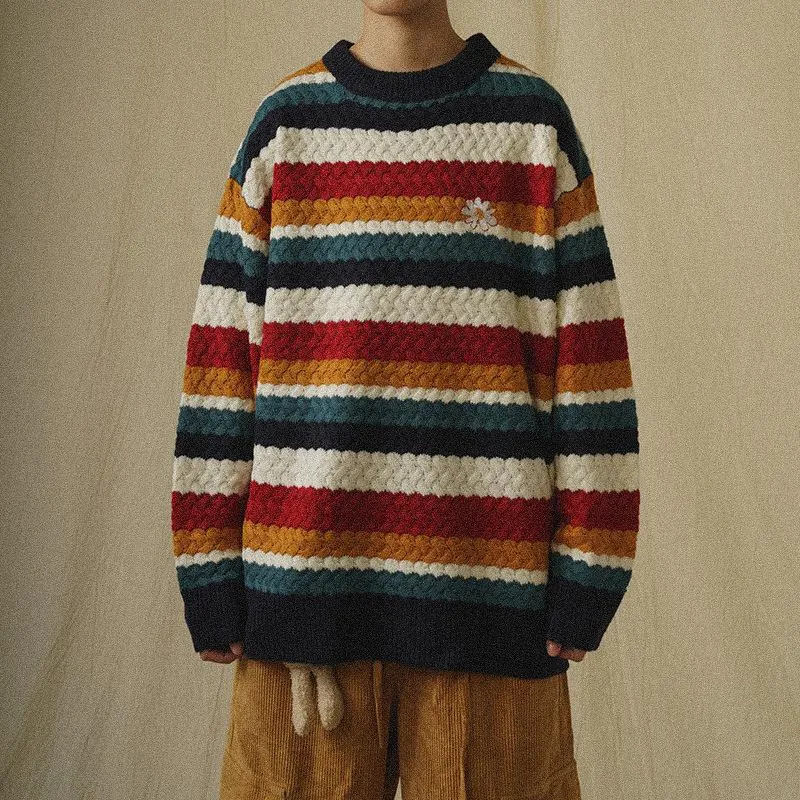 Vintage online striped sweater
