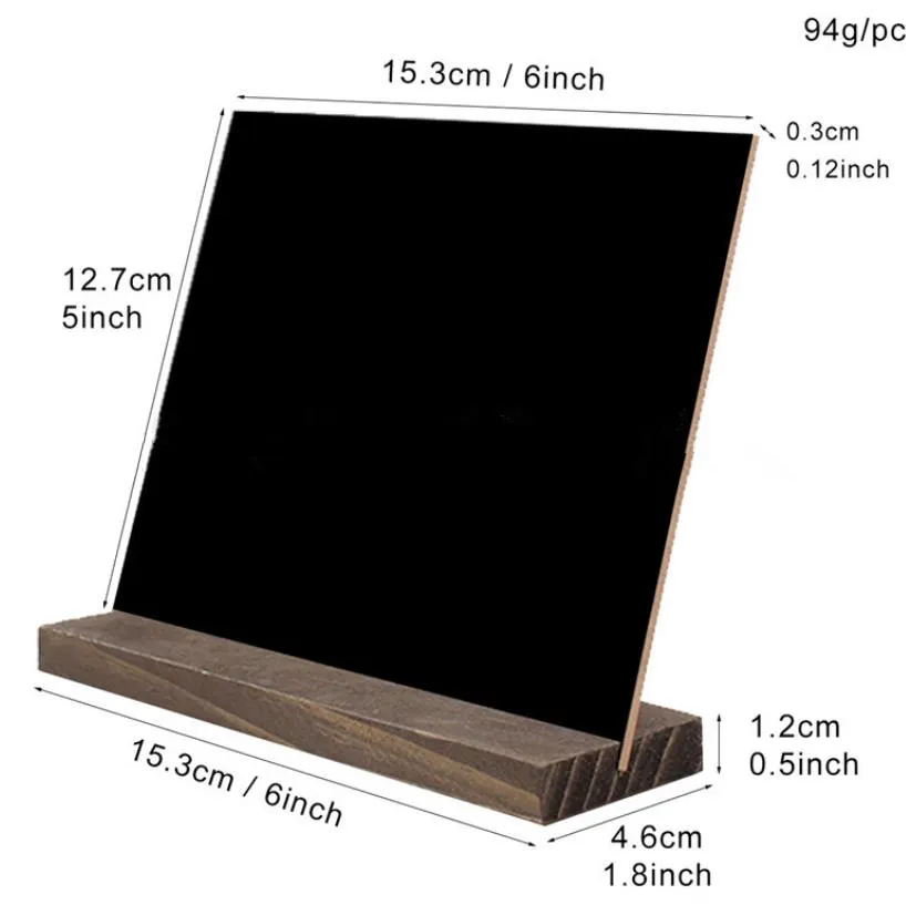 Blackboards Writing Boards Supplies Office School Business & Industriala6 Table Blackboard Menu Price Display Chalk Notice Counter Top In