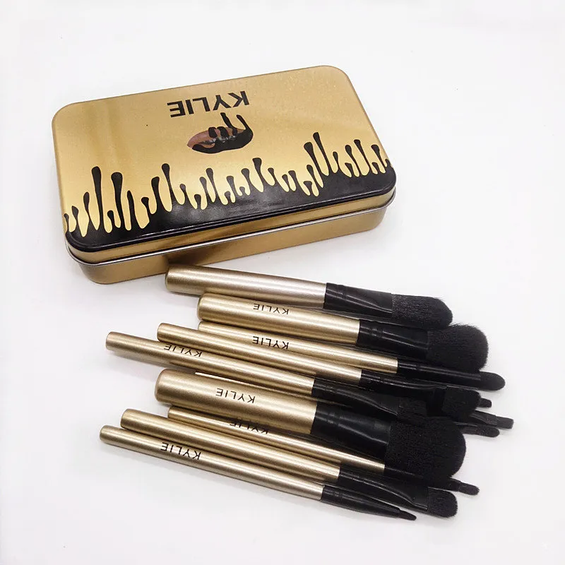 12 Uds. Cosm ticos Juegos De Brochas De Maquillaje Base