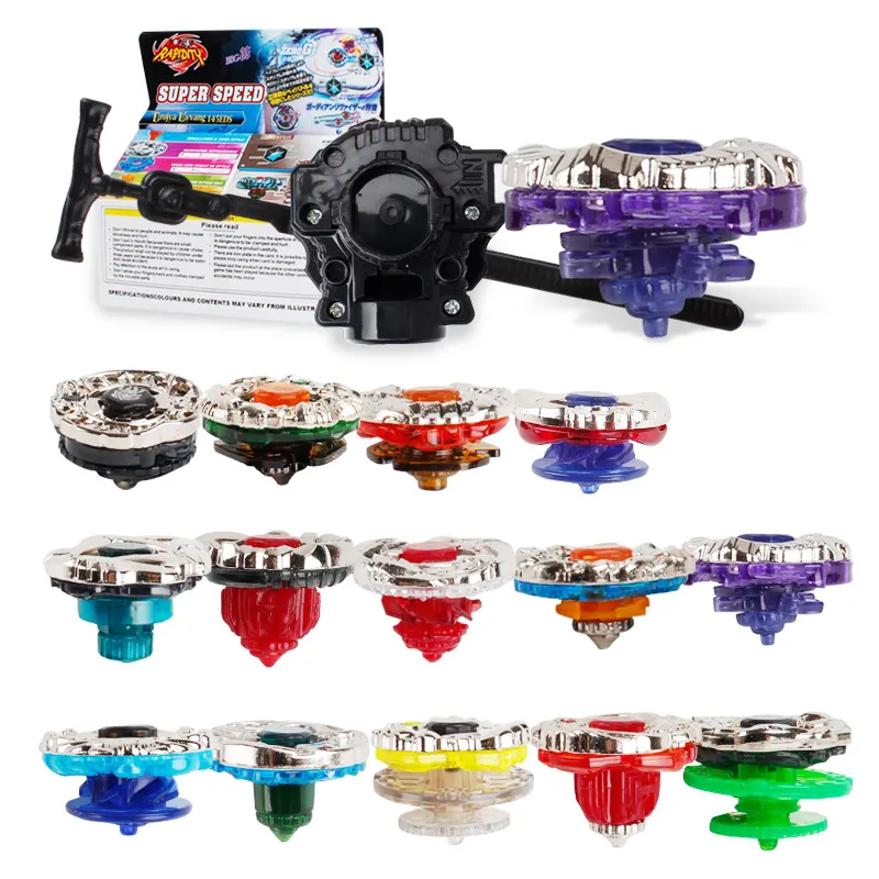 Beyblade Switch Set Toys Beyblades Topies Arena Bayblade Metal Fusion 4D с запуском Спиннинговые вершины Bey Blade Blades Toy Рождественский подарок