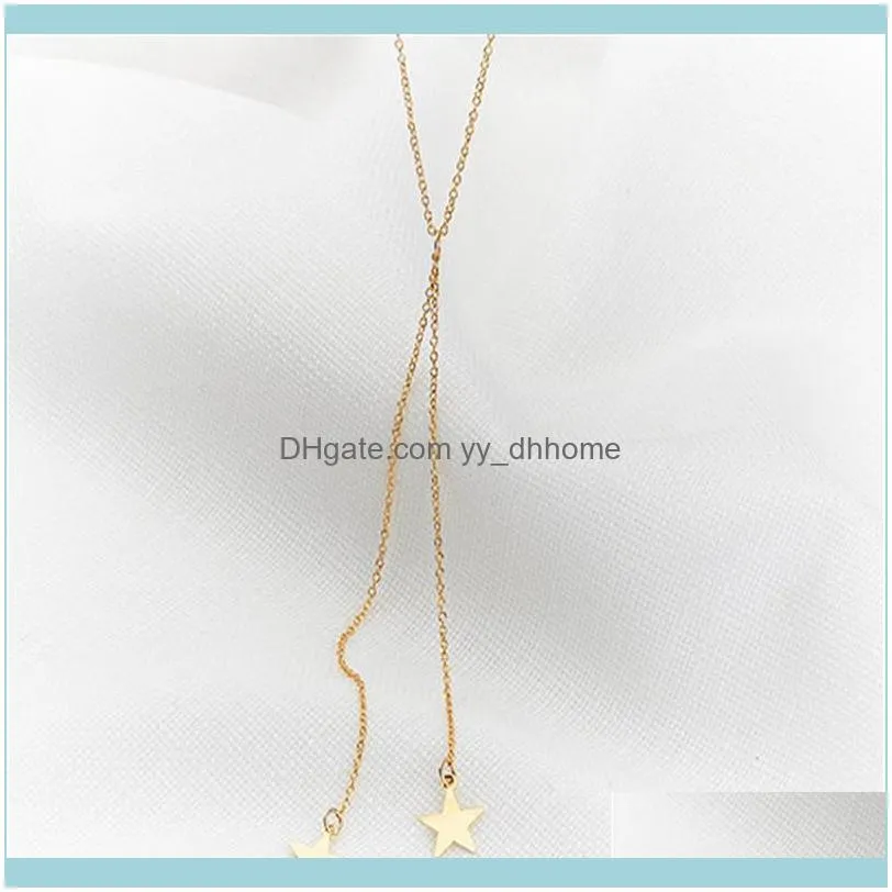 Multilayered Star Tassels Choker Necklace Pendant Necklaces For Women And Girls Chains