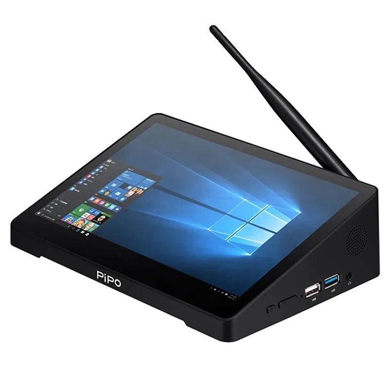 الكمبيوتر اللوحي Pipo X10S 10.1 بوصة IPS1920 * 1280 Intel Celeron J4105 رباعية النواة 6 جرام RAM 64G ROM WIFI RS232 4 * USB 3.0 PoE