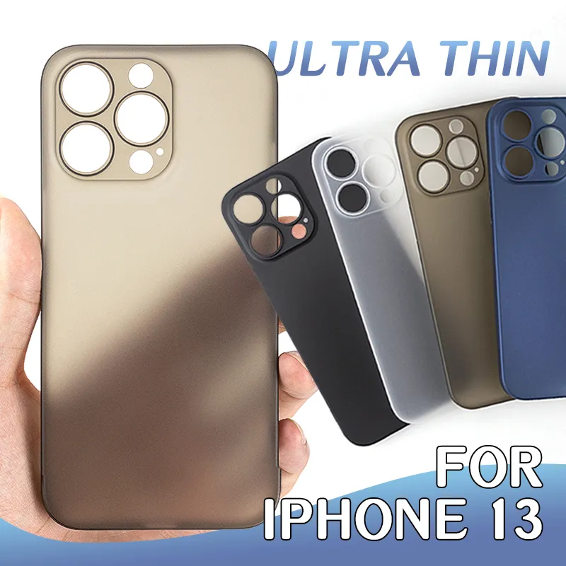 Coque PP ultra fine de 0,35 mm pour coque iPhone 13 Pro Max