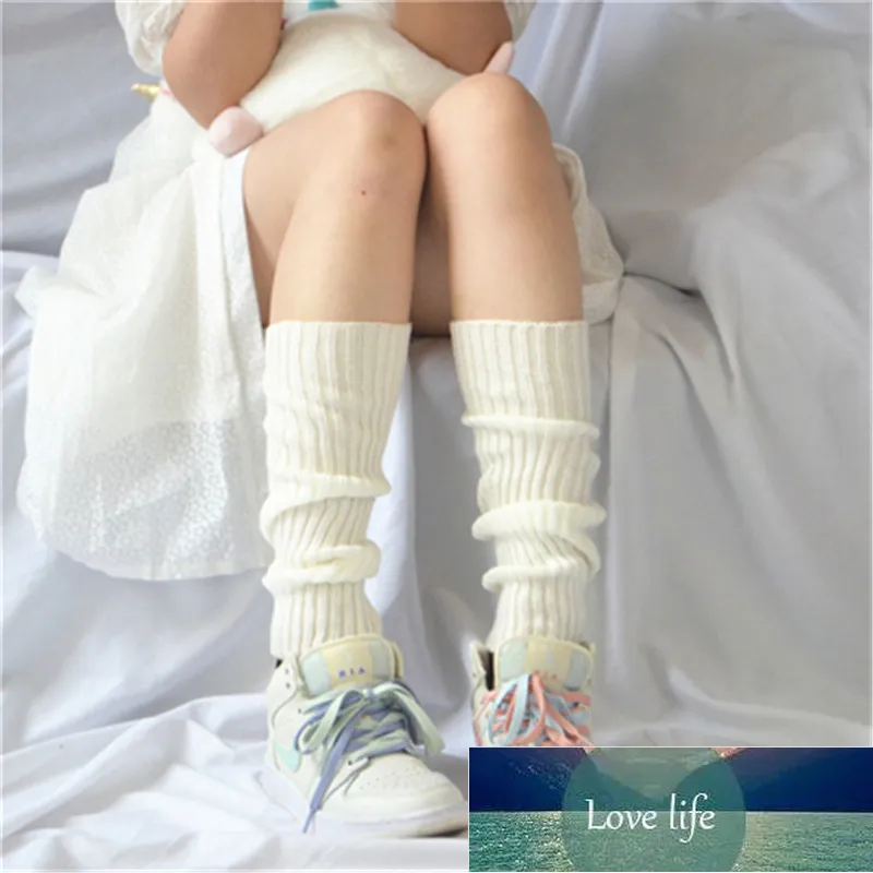 Femmes Coréen tricoté bonbon Couleur Couleur Four Seasons Japonais Petites Chaussettes fraîches Tube Moyen Tube Stretch Couleur Solid Stack Socks Heb