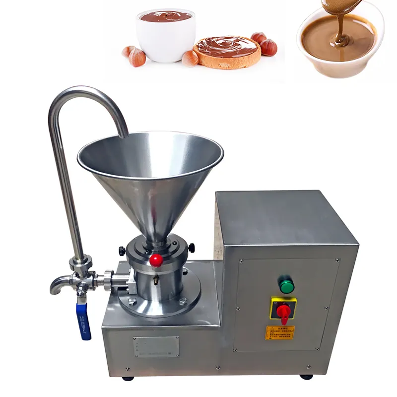 Moulin colloïdal électrique beurre d'arachide Machine acier inoxydable amande sésame maïs soja broyeur confiture pâte rectifieuse