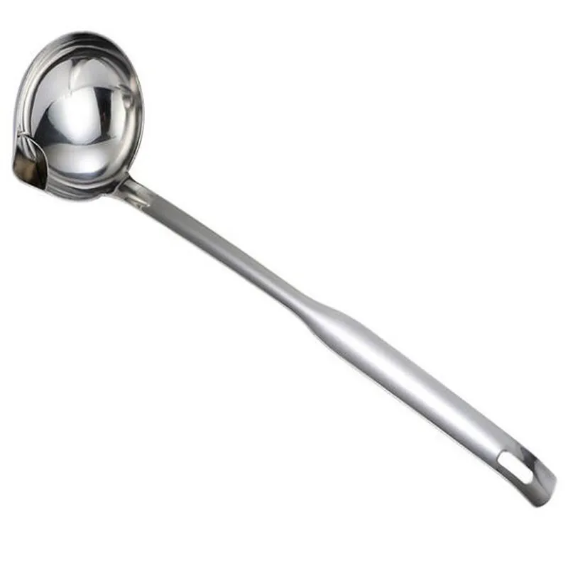 Oil Colander Strainer Spoons Pot Soup Scoop 304 Stainless Steel Oils Filter Soups Separation