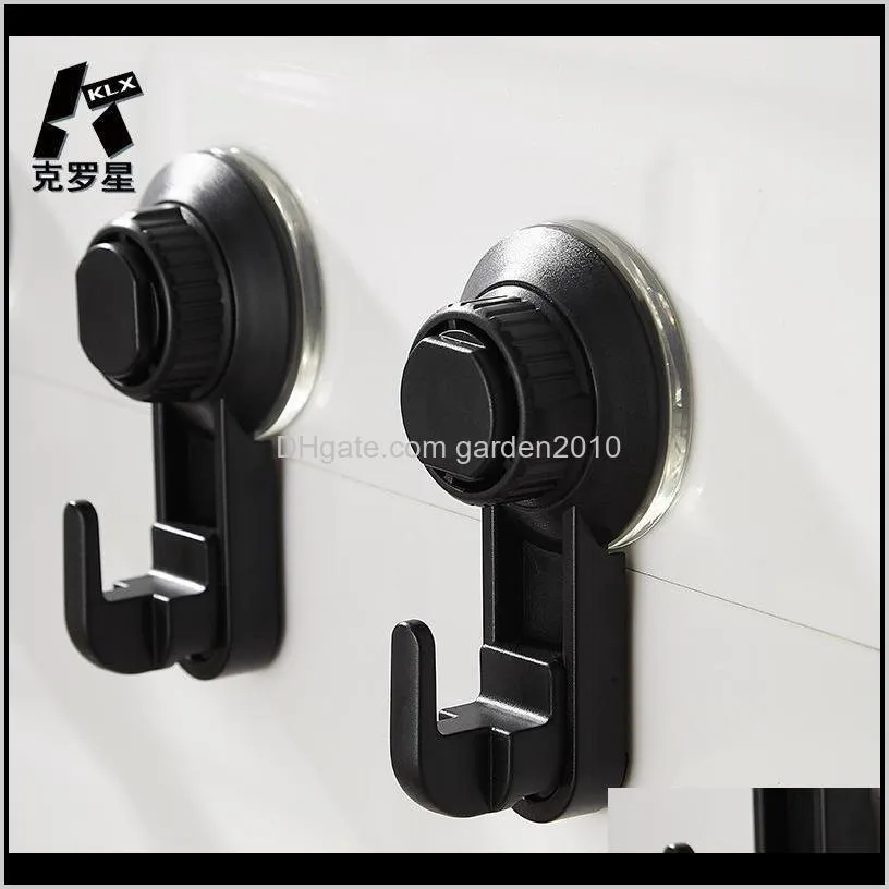 2pcs vacuum holder bathroom wall heavy load strong waterproof reusable towel kitchen powerful suction cup hooks hanging tool & rails