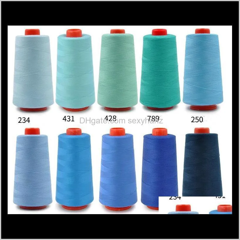 3000 yards/pcs high speed sewing thread polyester sewing thread type manual line 402 -embroidery thread ship