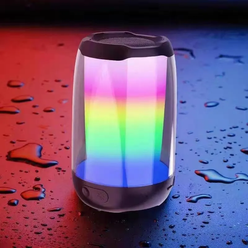 X0826B Pluse 4 Mini Portable Bluetooth 5.0 مكبرات الصوت اللاسلكية 5Colors مع مكبرات الصوت LED عالية الجودة