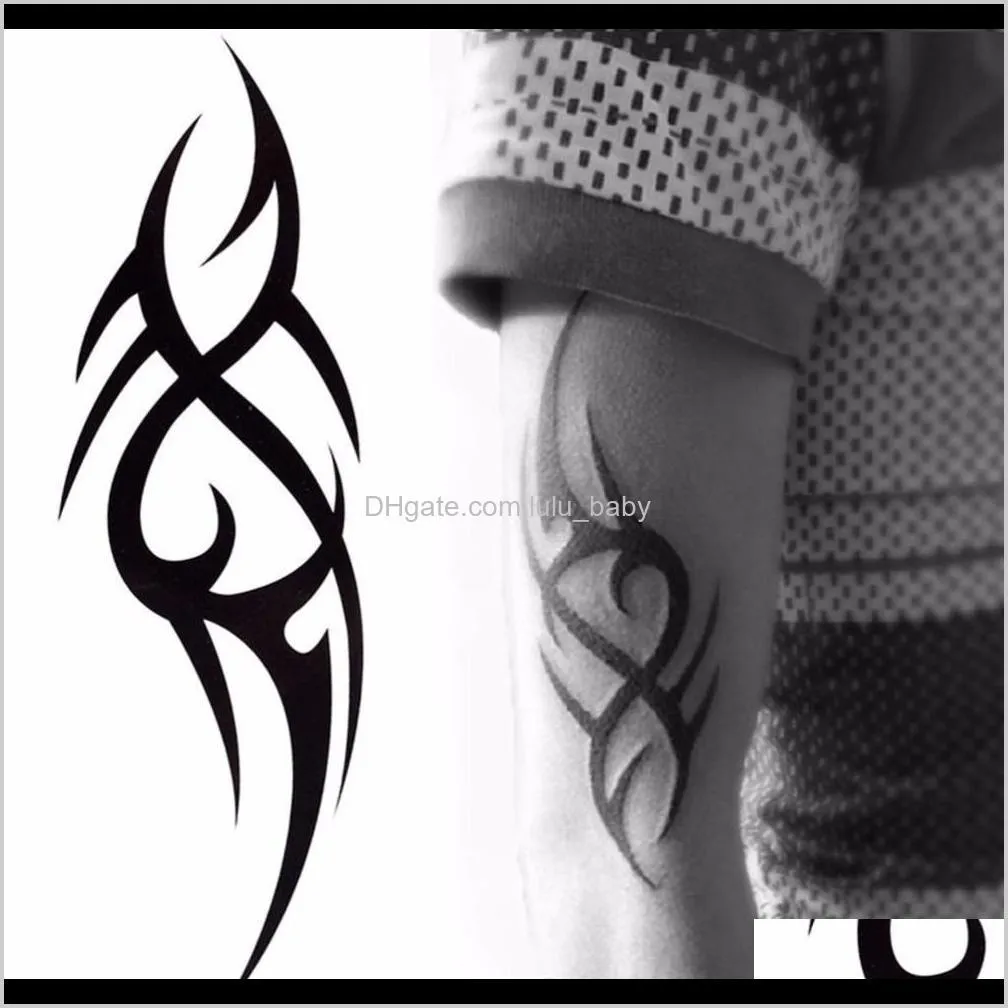 4pcs new hot stylish men body arts tattoo sexy product beauty makeup tatoo temporary tattoo stickers