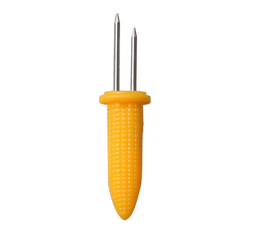 BBQ Corn Holders Fork Multi-Function Stainless Steel Barbecue Corn Tools Party Kitchen Barbecue Supplies hot sale new 2018