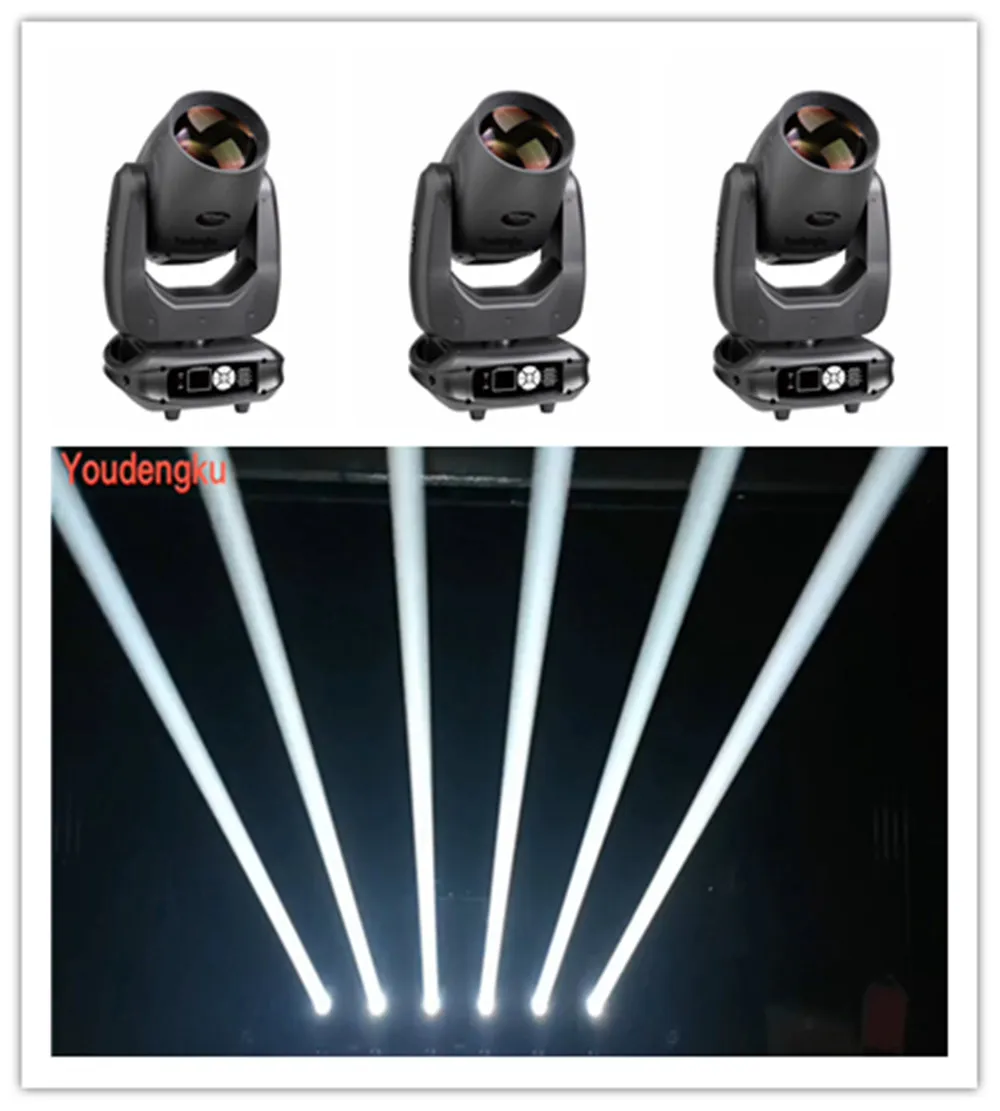 4pcs 310w moving head light for stage Wedding disco culb dmx 10r beam spot wash 3in1 movinghead light