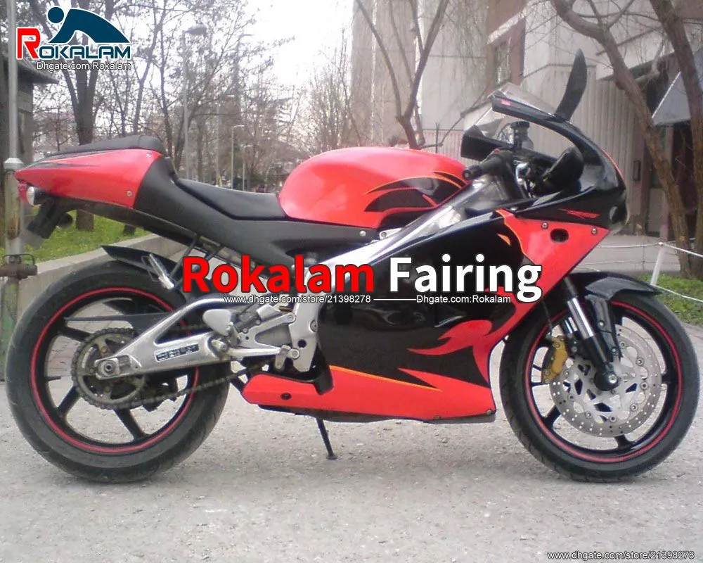 För Aprilia RS125 2001 2002 2003 2004 2005 Eftermarknadsfeedningssats Rs 125 01-05 RS125 ABS Bodywork Fairing