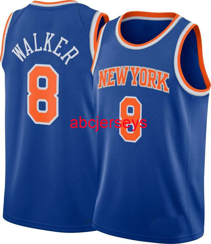 Kemba Walker Royal Swingman Jersey Brodery Basketball Jersey XS-5XL 6XL