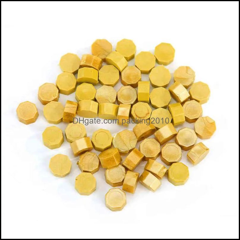 100 Stacks/Bag Wedding Washing Connection Old Seal varnish Angular for Diy Craft Making Tool Beads Tablet 220119