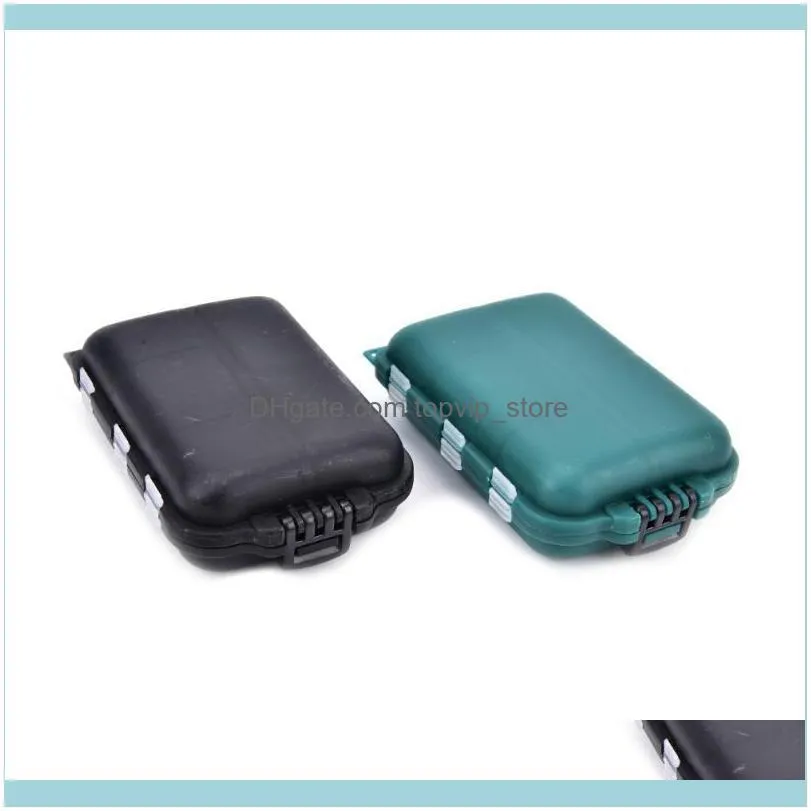 Fishing Accessories Tackle Boxes Case Fish Lure Bait Hooks Tool For Storing Swivels, Hooks, Lures