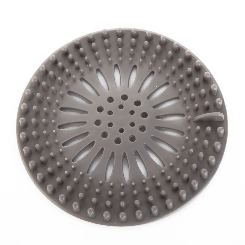 Silicone Strainers For Hair Catcher Dorable Hairs Stopper Shower Drain Covers Filter Easy To Install And Clean Suit KKB7222